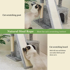SIYIPURR intérieur de la niche douillette, refuge confortable pour chat