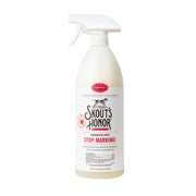 SKOUT'S HONOR flacon Stop Marking face montrant format 35 oz et utilisation facile