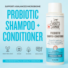 SKOUT'S HONOR mousse onctueuse illustrant nettoyage doux et efficace
