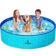 Sloosh piscine face avant montrant stabilité et capacité