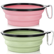 SLSON gamelle ouverte rose et vert montrant grande capacité