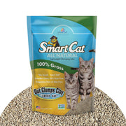 SmartCat emballage avant montrant le format 10 lb et bénéfice léger
