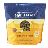 SmartEquine emballage face Banana Bread montrant format 4 lb et praticité