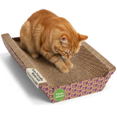 SmartyKat face avant du griffoir-chaise montrant design et praticité