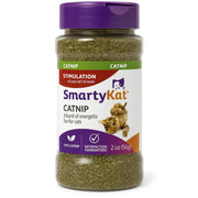 SmartyKat pot avant montrant l'emballage refermable et facilité d'usage