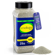 SMELLEZE bouteille 2 lb montrant emballage et usage clair
