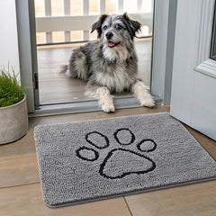 Smiry paillasson vue avant montrant design absorbant et protection du sol