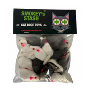 Smokey's Stash paquet avant montrant 12 souris et bénéfice divertissement