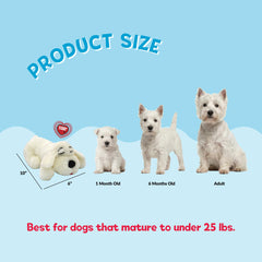 Snuggle Puppie poche ventrale ouverte montrant insertion sûre du cœur