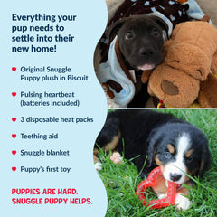 Snuggle Puppie couverture molleton 48x30 offre chaleur et confort