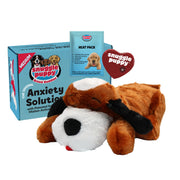 Snuggle Puppie visage Beagle brun et blanc apportant confort immédiat