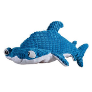 Snuggle Puppy vue avant du requin-marteau, attire l'attention du chien