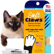 Soft Claws emballage avant montrant kit complet et avantage protection