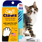 Soft Claws emballage avant montrant le kit et l’équipement, protège meubles facilement