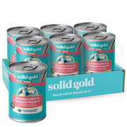 Solid Gold boîte avant vue claire montrant l’emballage et l’avantage nutritionnel