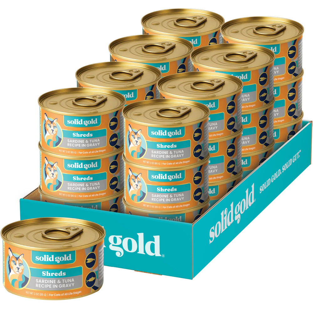 Solid Gold boîte devant montrant l'emballage et bénéfice praticité