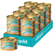 Solid Gold boîte devant montrant l'emballage et bénéfice praticité