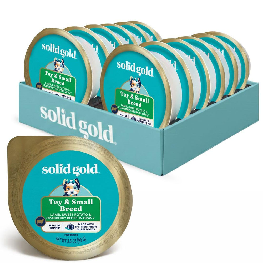 Solid Gold cup avant emballage montrant praticité pour repas rapides