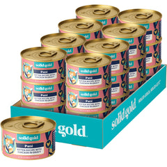 Solid Gold vue avant du paquet montrant l'étiquette et bénéfice nutritionnel