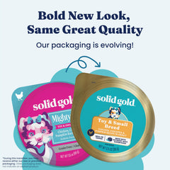 Solid Gold portion mélangée à croquettes pour augmenter l'humidité du repas