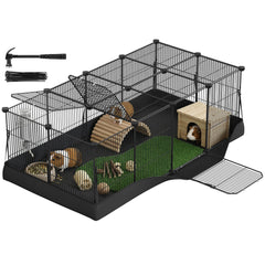 SONGMICS cage face avant montrant grand espace sécurisé