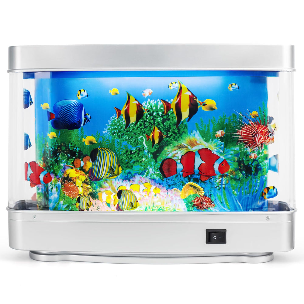 Soobeeke vue avant montrant l’aquarium-lampe et ambiance côtière