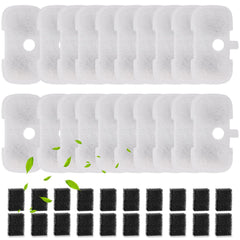 SORON emballage avant montrant lot de 20 filtres et mousses pour hygiène prolongée
