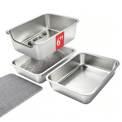 Sorstrem bac à litière face avant montrant design durable et accès facile