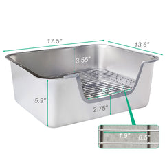Sorstrem gros plan sur la grille tamisante pour séparation efficace