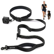 Spark Paws vue avant du produit montrant la laisse ceinture et la boucle pour confort