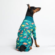 Spark Paws vue avant de la combinaison montrant la protection abdominale et confort