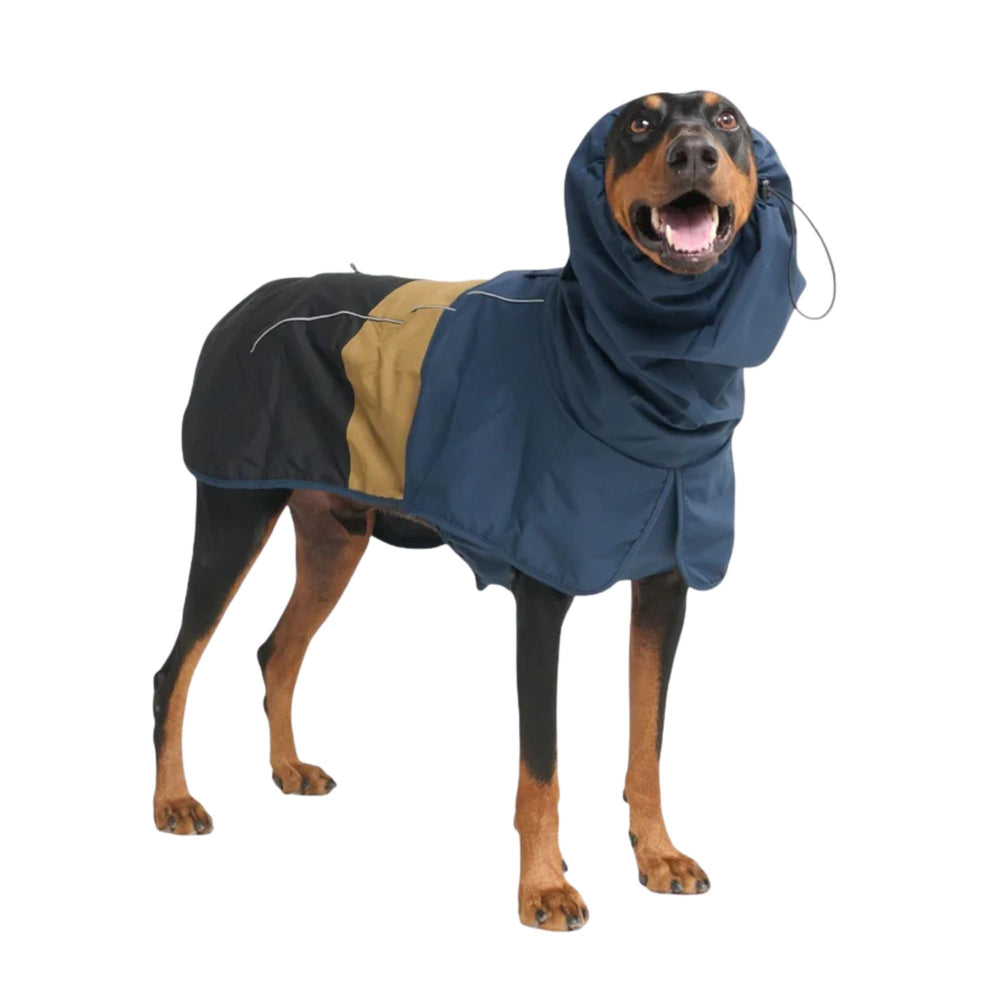 Spark Paws manteau avant montrant couverture complète et protection