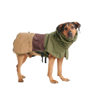 Spark Paws vue avant du manteau protégeant le torse, imperméabilité visible