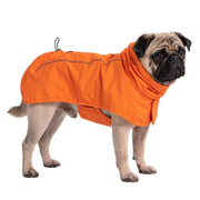 Spark Paws manteau face extérieure montrant protection complète et imperméabilité