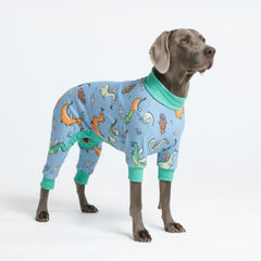 Spark Paws pyjama face avant montrant coupe protectrice et confort