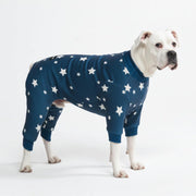 Spark Paws pyjama face avant montrant coupe ajustée et protection complète