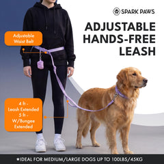 Spark Paws gros plan sur la section bungee montrant l'élasticité et l'absorption des chocs
