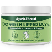 Special Breed pot face avant montrant l'étiquette et l'information produit bénéfice qualité