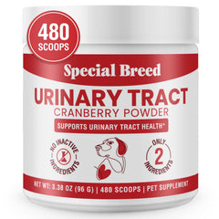 Special Breed pot vu de face montrant l'emballage et la taille du produit pour confiance