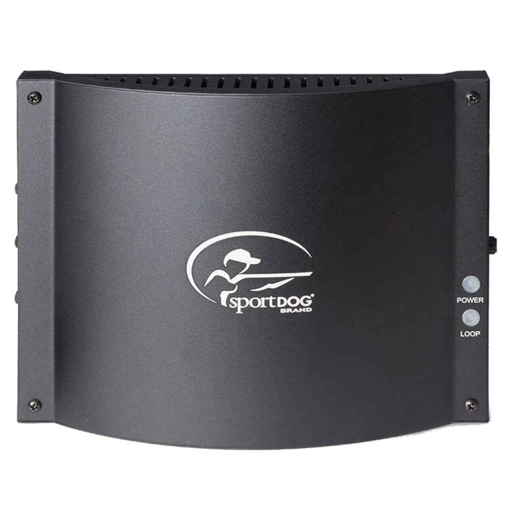 SportDOG émetteur avant packaging montrant la connexion et fiabilité pour confinement