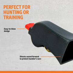 SportDOG Roy Gonia Mega Whistle matériau robuste et finition résistante aux intempéries
