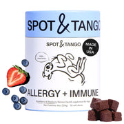 Spot & Tango emballage avant montrant le pot et bénéfice appétence