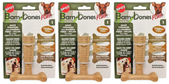 SPOT emballage avant du Bambone Plus montrant le lot de 3 et informations produit, durable