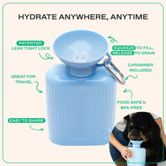 Springland Pets détail de la valve anti-fuite offrant transport sûr