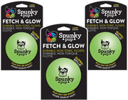 Spunky Pup balle grande face emballage visible, durable pour lancer-ramener