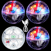 Sratte pack de quatre boules lumineuses transparentes, divertissement interactif pour animaux