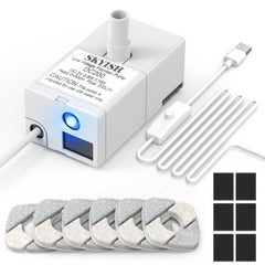 Srnona pompe vue de face montrant design compact et silence
