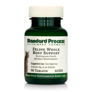 Standard Process Inc. paquet Feline Whole Body Support face montrant présentation pratique