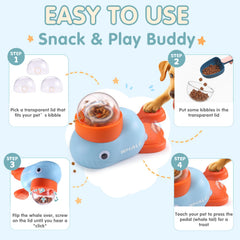 Star&Mi chat actif utilisant le jouet pour stimulation mentale et récompense