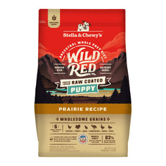 Stella & Chewy's emballage avant Wild Red Puppy montrant qualité et origine